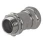 Conector Recto Compresión de Acero Galvanizado para Pared Delgada de 1 1/4\".