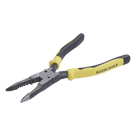 Pinzas Pelacables / 8-16 AWG Sólido / 10-18 AWG Trenzado / Corte Tornillos 6-32 y 8-32 / 8-5/8 Pulgadas (219 mm) / Mango Journeyman Antideslizante