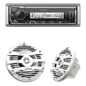 Kit de estéreo con Bluetooth KMR-M332BT | más Par de bocinas KFC-1653MRW