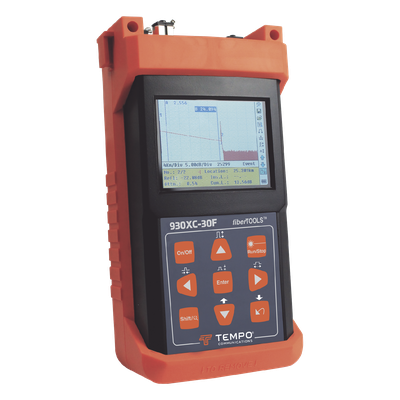 OTDR para Pruebas en Enlaces de Fibra Óptica, Lambdas 1310/1550/1625 nm / Prueba Fibra Viva