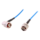 Jumper de Cable Coaxial / 1/8' Diámetro / 1 Metro (3.28 Pies) / N Macho a N Macho A/R / DC-3 GHz / IM3 -155 dBc / UL910 Plenum