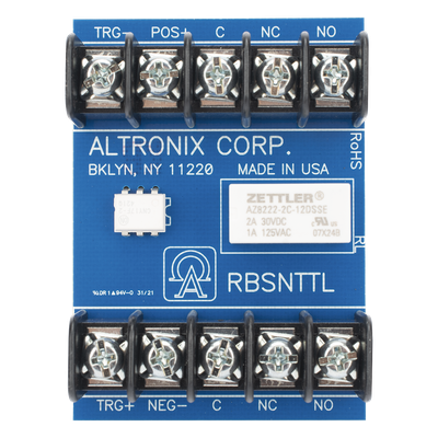 Módulo de relevador ultrasensitivo  Altronix
