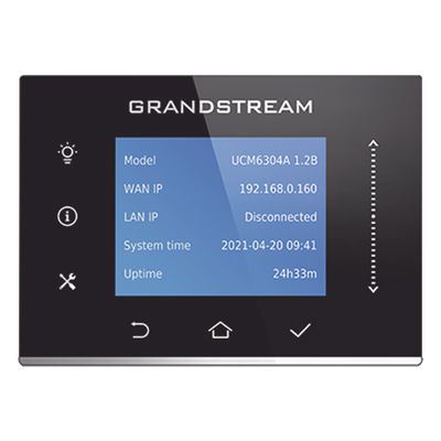 Conmutador IP-PBX para hasta 1000 usuarios y 150 llamadas simultaneas, 4FXO, 4FXS, solución para PyMEs