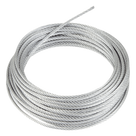 Retenida de Acero Galvanizado / 1/8\" / 7 Hilos Trenzados / 30 m (98.4 ft) / Carga de Ruptura 600 kg / Clase A
