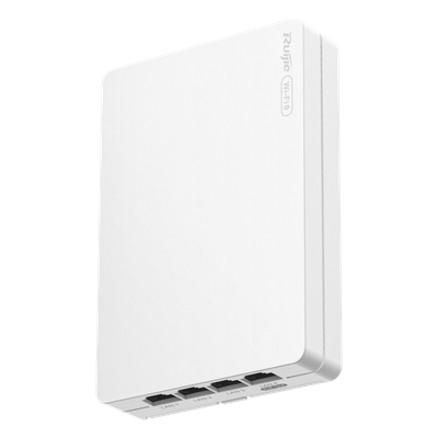 Punto de Acceso Mesh Wi-Fi 6 para interior en pared, hasta 320 usuarios ideal para Hotelería u Oficina.