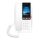 Teléfono IP Hotelero Wi-Fi 6 / Pantalla IPS 3.5\" 320x480 / 2 Líneas SIP / 5 Teclas Programables / Puerto USB-A / PoE 802.3af / Audio HD / Diseño Blanco