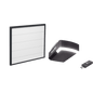 Kit Puerta de Garage 18x9 Pies (5.49 x 2.74 m) / Motor DC 1/2 HP / Insulada / Activación WiFi / Hasta 50 Controles / Lámina Calibre 26