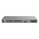 Switch Layer 2 Smart Cloud Managed / 28 Puertos Gigabit / 24 Puertos PoE+ 370 W / Switching 56 Gbps / Forwarding 41.664 Mpps / Protección 6 kV / CCTV Mode