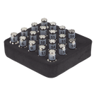 Kit de Mapeo Coaxial / 19 Ubicaciones Simultáneas / Conector F / Compatibilidad Scout Pro y Commander / 2.5 cm x 7.6 cm x 8.4 cm