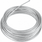 Cable de Retenida de Alta Resistencia / 7 Hilos Trenzados / 3/16 Pulgadas / Carga a Ruptura 1294 kg (2850 lb) / Galvanizado Clase A / 100 m (328 ft)