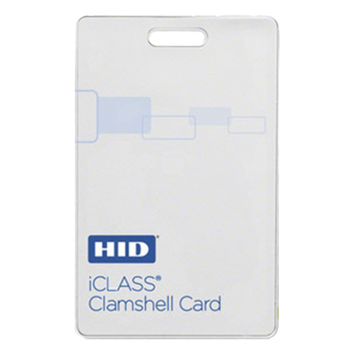 Tarjeta iClass Clamshell (Gruesa) / 2 k memoria / Garantía de por Vida