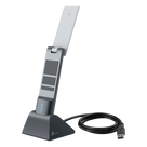 Adaptador USB Wireless Wi-Fi 6 / AX3000 (2402 Mbps + 574 Mbps) / Antenas de Alta Ganancia / USB 3.0 / Baja Latencia Gaming / WPA3 / Cuna Desmontable con Cable 1.2 m (3.9 ft)