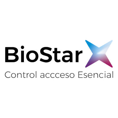 BioStar X edición Essential, Administración de Acceso y asistencia, Licencia para 32 puertas/1000 usuarios/10 operadores, uso con lectores SUPREMA