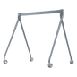 Soporte Profesional de Piso con Ruedas para MeetingBoard 86 Pro de Yealink