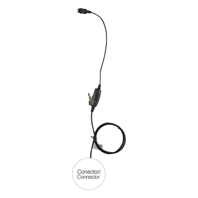 Micrófono de 1 cable serie LOC para KENWOOD NX-200/300/5200/5300, TK-480/2180/3180
