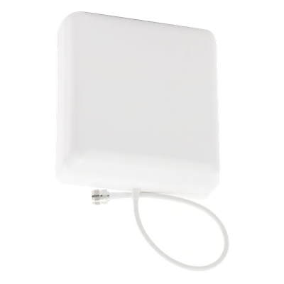 Antena direccional tipo Panel para interior/ Cubre 698-960 MHz, 1710-2700 MHz/ Ganancia 4-6 dBi, 8 dBi/ Conector N-Hembra/ Incluye montaje para pared.