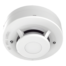 Detector de Humo Fotoeléctrico / 4 Hilos / DC 12 V / LED Duales 360° / Umbral 0.10 a 0.16 dB/m / Perfil Bajo 35 mm