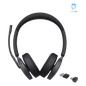 Diadema Inalambrica BH74 Teams USB C/A de Yealink con Tecnología de 6 Micrófonos y Acoustic Shield 3.0 para Voz Clara