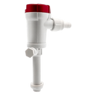 Bomba Livewell / 1100 GPH / 12V DC / Conexión Straight Seacock / Doble Puerto de Entrada / Protección Anti-Aire / Cartucho Motor Extraíble