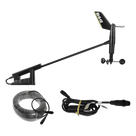 Sensor de Viento Cableado / Alta Precisión / Diseño Aerodinámico / Transmisión en Tiempo Real / Compatible con Instrumentos Náuticos