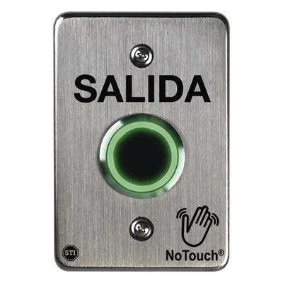 Interruptor IR NoTouch® de Acero Inoxidable, Salida Única, SALIDA