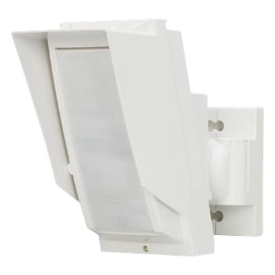 Detector de Movimiento / 100% Exterior /  Inalambrico (Alimentacion) / Hasta 24 metros / Instalación a 3 metros / Compatible con cualquier panel de alarma