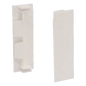 Unión recta de tapa, para uso con canaleta T70, Material PVC Rígido, Color Blanco Mate