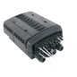 Caja de Distribución de Fibra Óptica para 24 Empalmes con 16 Acopladores SC/APC. Enterrado Directo, IP68, Splitter 1x8 Incluido con Conectores SC/APC