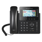 Teléfono IP Empresarial / 12 Líneas / 6 Cuentas SIP / Pantalla LCD Color 4.3 pulgadas / Bluetooth / Dual Gigabit / PoE / 48 Teclas BLF Programables