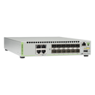 Switch Capa 3 Stackeable / 12 Puertos SFP/SFP+ 10G / 4 Puertos RJ-45 100/1000/10G / 238 Mpps / AlliedWare Plus