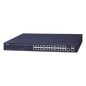 Switch Administrable Capa 2 de 24 Puertos Gigabit 10/100/1000T, 2 Puertos SFP 100/1000X , Cuenta con una Interfaz de Consola