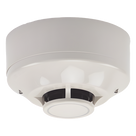 Detector de Calor Inalámbrico Direccionable / Temperatura Fija 135 °F (57 °C) / Red Mallada Clase A 902-928 MHz / Topología Padre-Hijo con Repetidor / Base y Baterías Incluidas