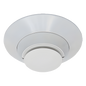 Detector de humo fotoeléctrico direccionable para ducto con prueba remota, LEDs 360° y protocolo LiteSpeed, color blanco