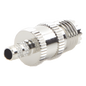 Conector Mini UHF Hembra de Anillo Plegable en Cables RG-58/U, RG-142/U, Níquel/ Plata/ Delrin.