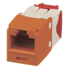 Conector Jack RJ45 / Categoría 5e / 8P8C / Terminación TG / Sin Herramienta de Impacto / -10°C a 65°C / 3.28 pies de Alcance de Frecuencia