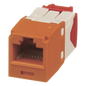Conector Jack RJ45 / Categoría 5e / 8P8C / Terminación TG / Sin Herramienta de Impacto / -10°C a 65°C / 3.28 pies de Alcance de Frecuencia