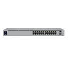 Switch Capa 2 / 24 Puertos Gigabit / 16 Puertos PoE+ / 95W Total / 2 Puertos SFP 1G / Sin Ventilador / 52 Gbps Switching Capacity