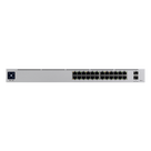 Switch PoE administrado / 24 puertos Gigabit / 2 SFP+ 10G / 400W / Capa 3 / Sin ventiladores / 1U rack
