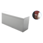 Tapa final de Aluminio,  para canaleta INKA151 (8490-81001)