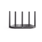Router Inalámbrico / Wifi 6 / Hasta 1800 Mbps / MESH / Doble Banda AC (2.4 GHz y 5 GHz) / 4 Puertos 1000 Mbps /  5 Antenas Omnidireccional / Interior / Beamforming Optimizado /  Administración Grat
