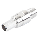Conector TNC Hembra en Línea, Plegable Hex. con Pin Cautivo para cables Tipo RG-8/U, LMR-400