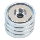 Kit de Montaje Magnético / Fuerza 26 lb (11.8 kg) / Copa 23.8 mm / Sin Taladrar / Compatible Enclosures Metálicos