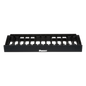 Organizador de Cables Horizontal NetManager de Alta Densidad, Sencillo (Solo Frontal), Para Rack de 19in, 1UR