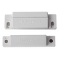 Contacto magnético de superficie con salida NC y NO (SPDT) para puertas y ventanas, resistor de fin de línea oculto
