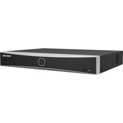 [Acusearch] NVR 12 Megapixel (4K) / 8 canales IP / 8 Puertos PoE+ / AcuSense (Evita Falsas Alarmas) / Reconocimiento Facial / 2 Bahías de Disco Duro / HDMI en 4K / Alarmas I/O / 300 Metros PoE Modo