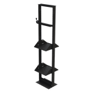 Rack 19\" / 45 UR / 2 Charolas / PDU 8 Tomas / Doble Perforación / Estructura Reforzada