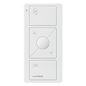 Control Pico inalámbrico para ventilador de techo, 3 botones con subir/bajar y botón de velocidad preestablecida, batería de 10 años, compatible con Caseta Wireless