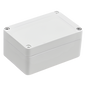 Gabinete Plástico para Exterior / IP65 / 100 x 68 x 50 mm / ABS Resistente a Intemperie / -20 a 60°C / Cierre por Tornillos
