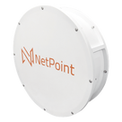 Blindaje Aislante para Antena / Diámetro 100 cm / Ganancia +1 a 2 dB / Radomo de Poliestireno / Reducción de Lóbulos Laterales / Protección Climática