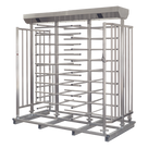 Torniquete Doble de Cuerpo Completo / Acero Inoxidable 304 / 25 Personas/min / 110 VAC / Apertura Automática en Emergencias